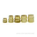 round long brass connector cap coupling ring nut